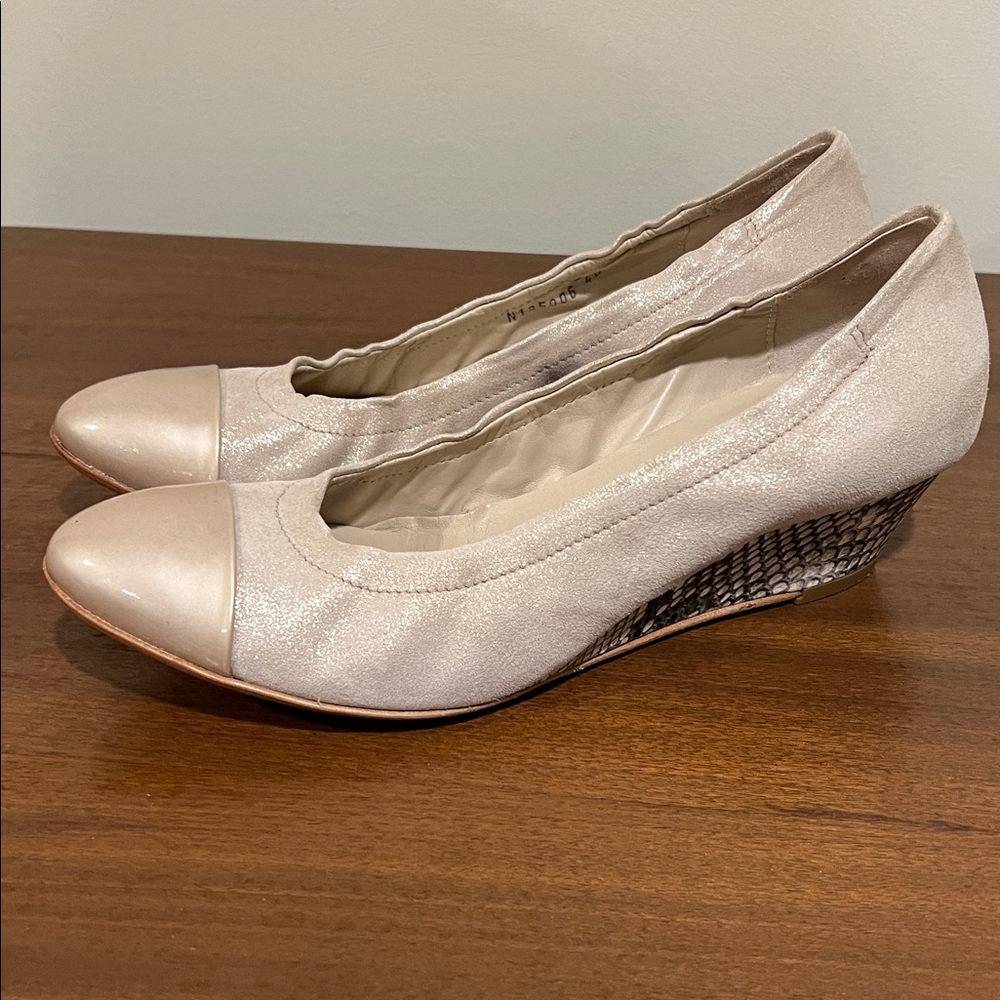 AGL Beige Ballet Flats - Picture 4 of 4